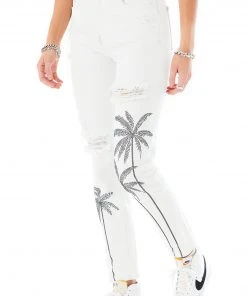 CARMAR JEANS ALEXANDER RHINESTONE PALM TREE JEAN 9 CARMAR JEANS ALEXANDER RHINESTONE PALM TREE JEAN
