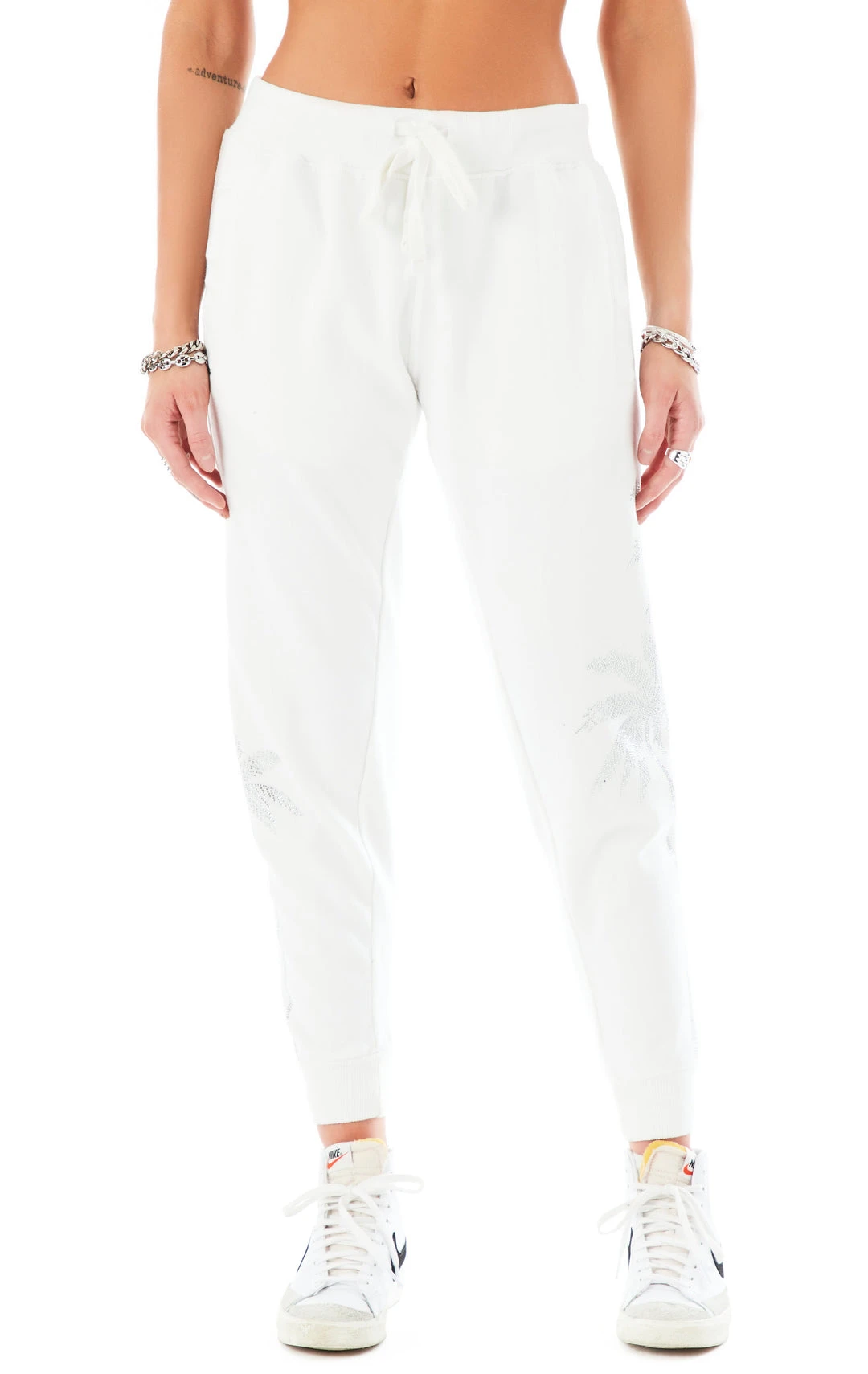 CARMAR RHINESTONE PALM TREE SWEATPANTS 7 CARMAR RHINESTONE PALM TREE SWEATPANTS