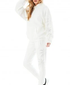 CARMAR RHINESTONE PALM TREE SWEATPANTS