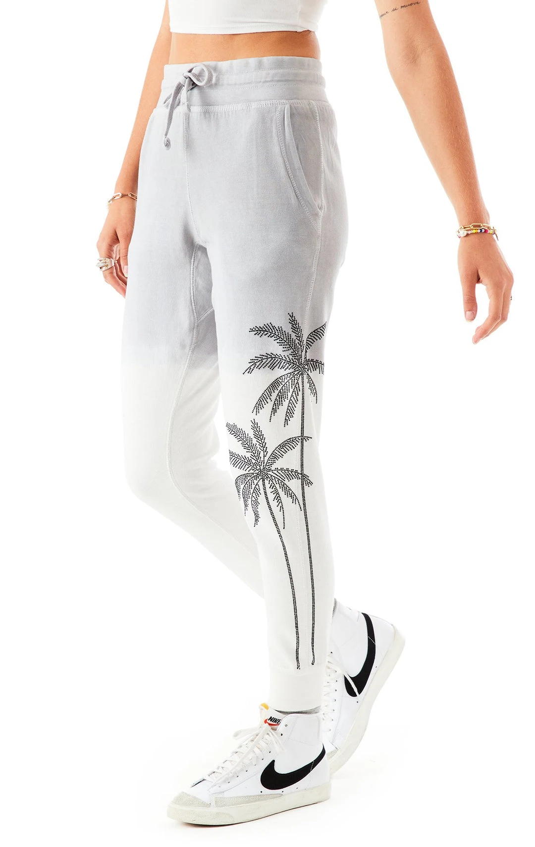 CARMAR RHINESTONE PALM TREE DIP DYE SWEATPANTS 11 CARMAR RHINESTONE PALM TREE DIP DYE SWEATPANTS