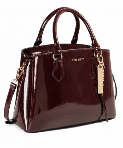 Nine West Handbags Rose Small Jet Set Satchel