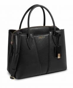Nine West Handbags Lorraine Large Jet Set Satchel