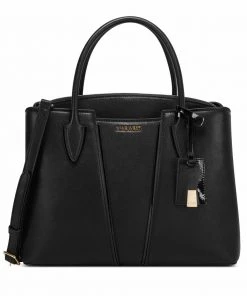 Nine West Handbags Lorraine Large Jet Set Satchel
