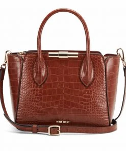 Nine West Handbags Hollis Small Jet Set Satchel