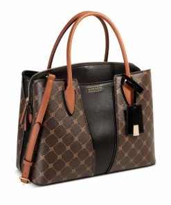 Nine West Handbags Lorraine Large Jet Set Satchel