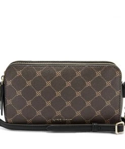 Nine West Handbags Penny Double Zip Crossbody