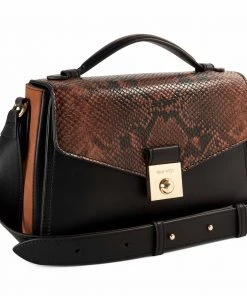 Nine West Handbags Lux Lock Crossbody Flap