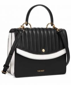 Nine West Handbags Charlize Top Handle Flap