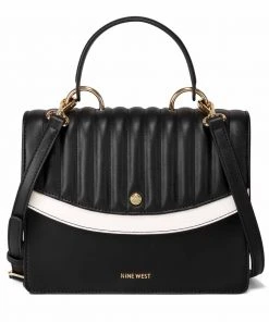 Nine West Handbags Charlize Top Handle Flap