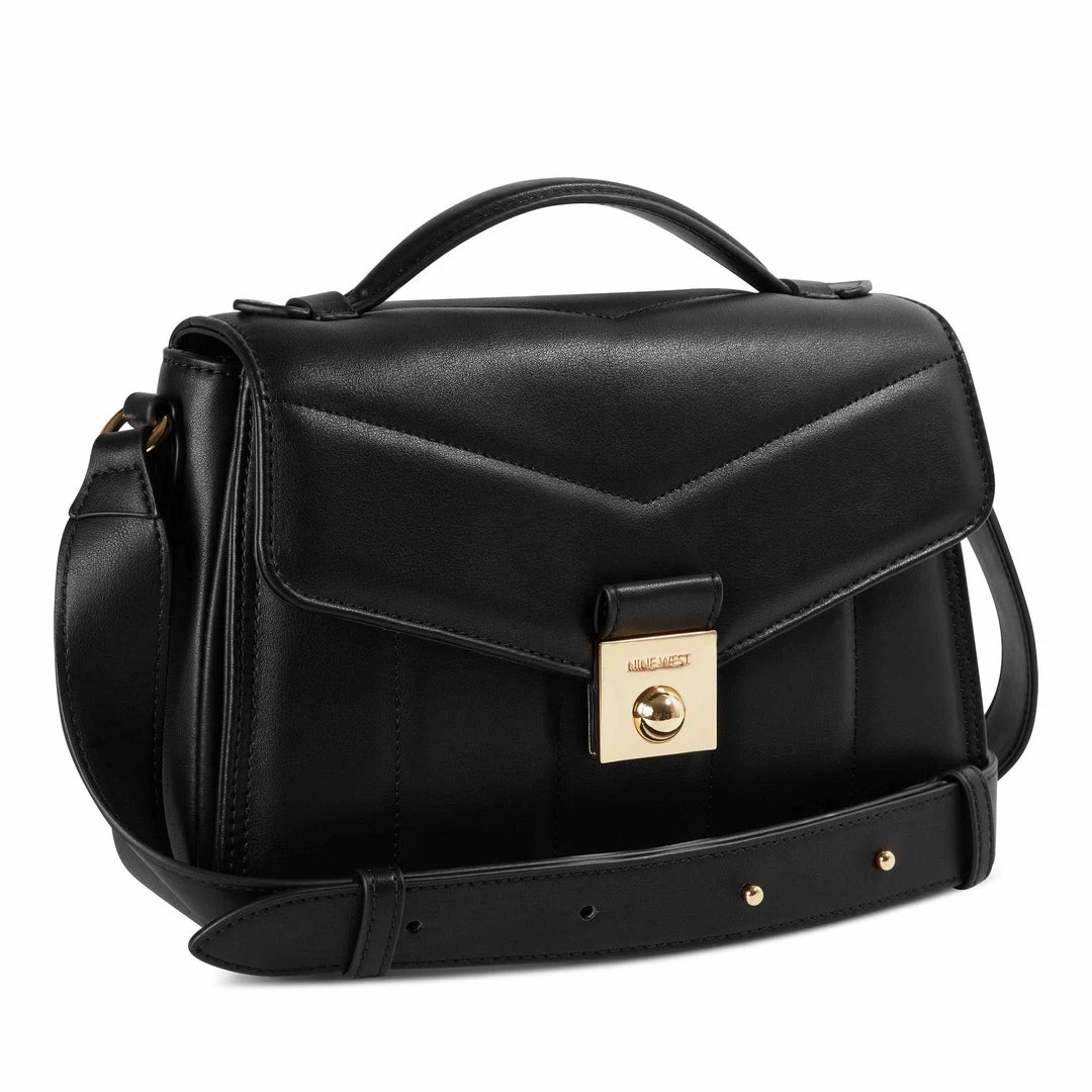 Nine West Handbags Lux Lock Crossbody Flap 4 Nine West Handbags Lux Lock Crossbody Flap