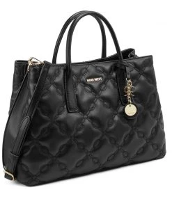 Nine West Handbags Dahlia Jet Set Satchel