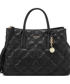 Nine West Handbags Dahlia Jet Set Satchel