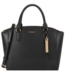 Nine West Handbags Girl On The Go Jet Set Satchel