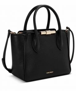 Nine West Handbags Hollis Small Jet Satchel 8 Nine West Handbags Hollis Small Jet Satchel