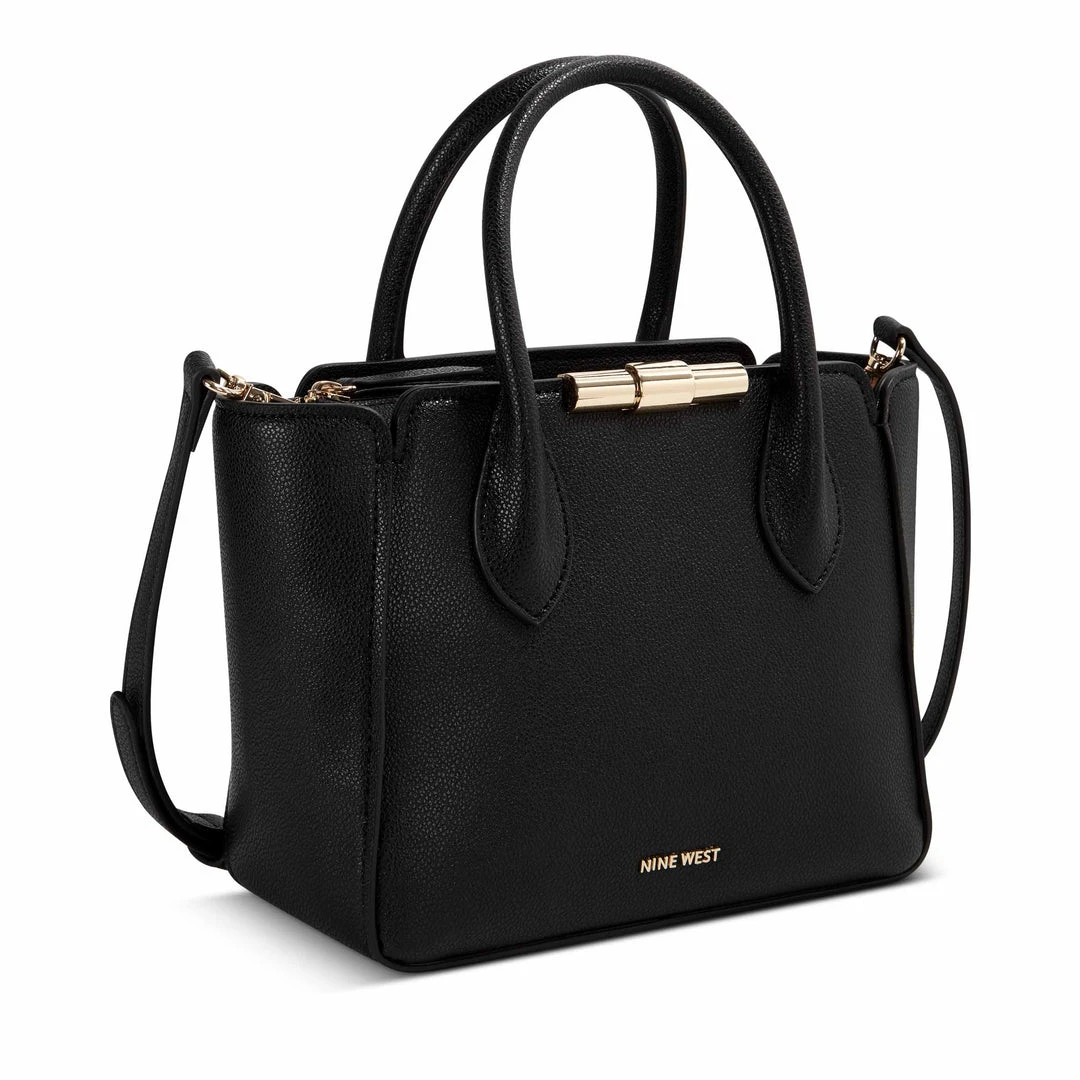 Nine West Handbags Hollis Small Jet Satchel 5 Nine West Handbags Hollis Small Jet Satchel