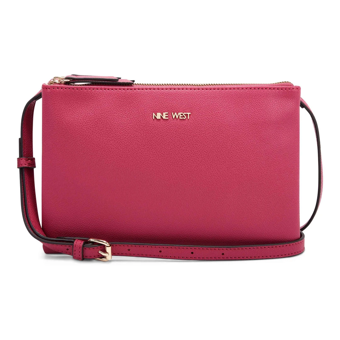 Nine West Handbags Lianna Double Zip Crossbody 3 Nine West Handbags Lianna Double Zip Crossbody