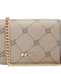 Nine West Handbags Laney Micro Chain Card Case
