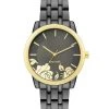 Nine West Watches Floral Dial Watch