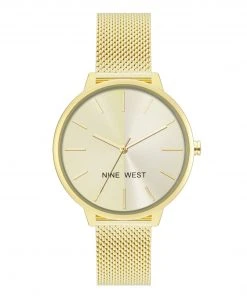 Nine West Watches Mesh Bracelet Watch