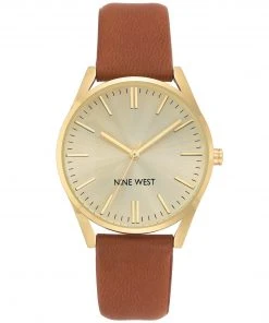 Nine West Watches Classic Strap Watch