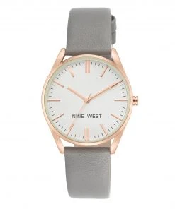Nine West Watches Classic Strap Watch