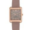 Nine West Watches Rectangular Case Strap Watch