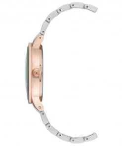 Nine West Watches Bracelet Watch With Contrasting Case