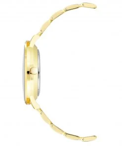 Nine West Watches Geometric Patterned Dial Watch