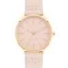 Nine West Watches Stitched Strap Watch