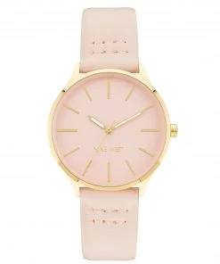 Nine West Watches Stitched Strap Watch