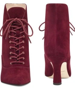 Nine West Callah Lace Up Booties