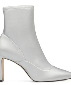 Nine West Jesson Stretch Booties Metallic Mindset