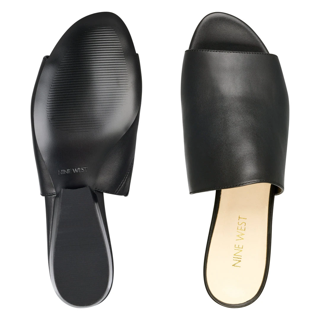 Nine West Lynneah Slide Sandals Mules & Slides 8 Nine West Lynneah Slide Sandals Mules & Slides