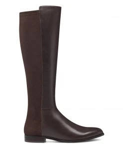 Nine West Owenford Wide Calf Stretch Back Boots Boots & Booties