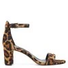Nine West Heels Pruce Ankle Strap Block Heel Sandals 2 Nine West Heels Pruce Ankle Strap Block Heel Sandals