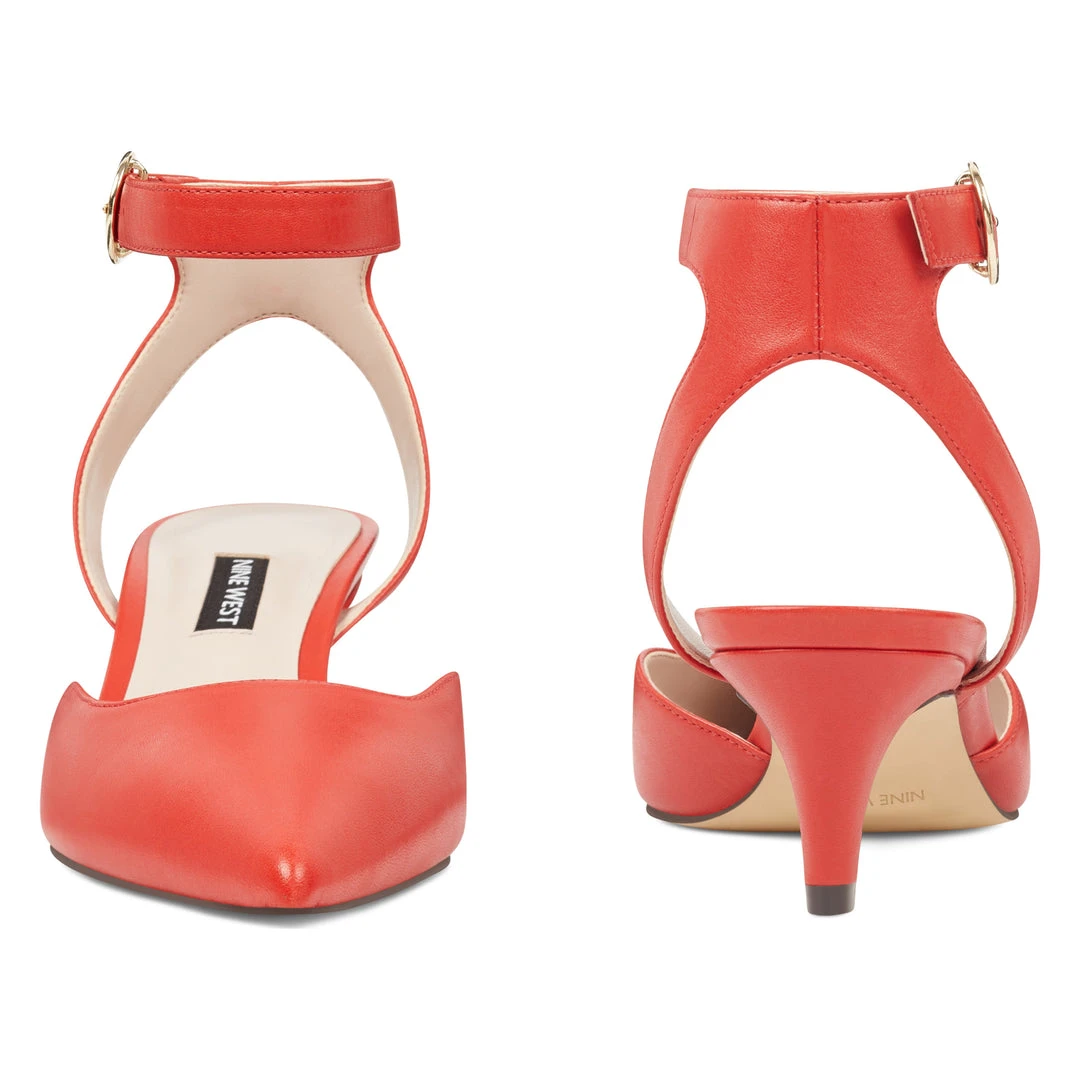 Nine West Quinteena Ankle Strap Pumps 7 Nine West Quinteena Ankle Strap Pumps