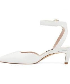 Nine West Heels Quinteena Ankle Strap Pumps