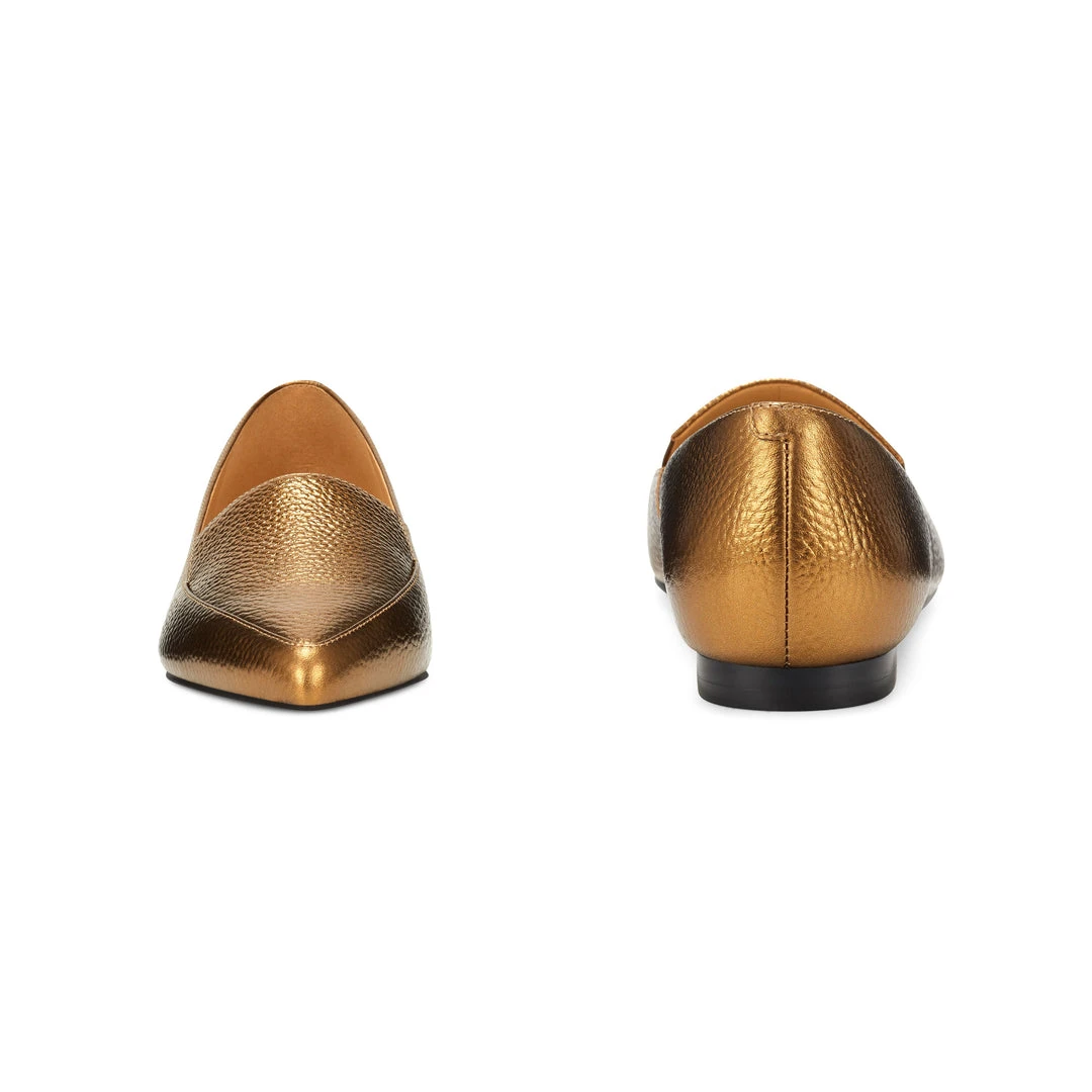 Nine West Metallic Mindset Abay Smoking Flats 7 Nine West Metallic Mindset Abay Smoking Flats