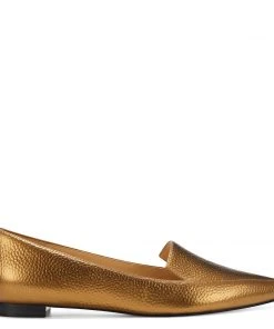 Nine West Metallic Mindset Abay Smoking Flats