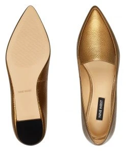 Nine West Metallic Mindset Abay Smoking Flats 13 Nine West Metallic Mindset Abay Smoking Flats