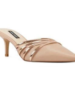 Nine West Abbe Dress Mules Heels