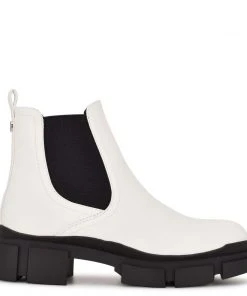 Nine West Abra Chelsea Lug Sole Booties Boots & Booties