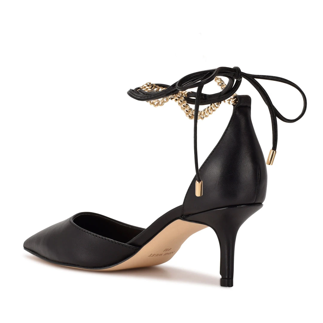 Nine West Lace It Up Adora Ankle Wrap Dress Pumps 5 Nine West Lace It Up Adora Ankle Wrap Dress Pumps