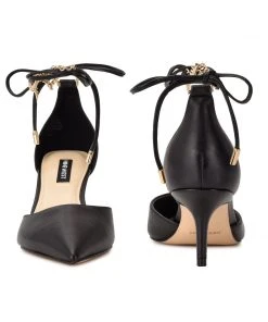 Nine West Lace It Up Adora Ankle Wrap Dress Pumps 10 Nine West Lace It Up Adora Ankle Wrap Dress Pumps