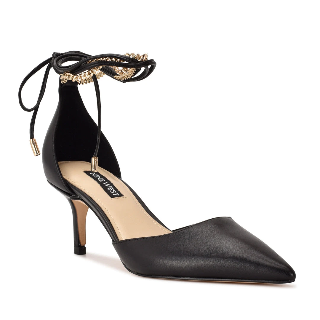 Nine West Lace It Up Adora Ankle Wrap Dress Pumps 4 Nine West Lace It Up Adora Ankle Wrap Dress Pumps