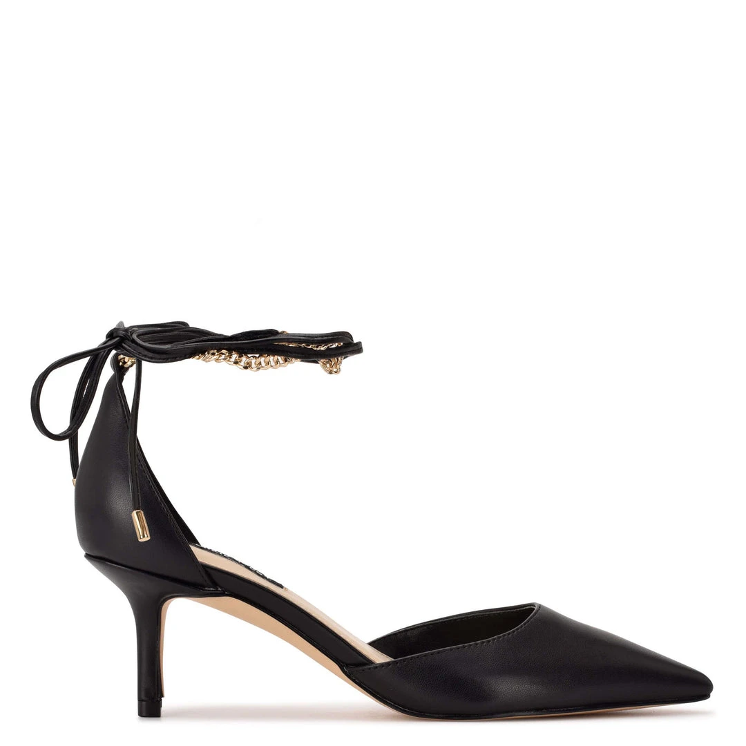 Nine West Lace It Up Adora Ankle Wrap Dress Pumps 3 Nine West Lace It Up Adora Ankle Wrap Dress Pumps