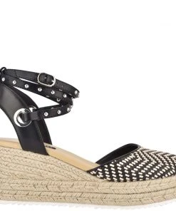 Nine West Adore Espadrille Wedge Sandals Weave Got You