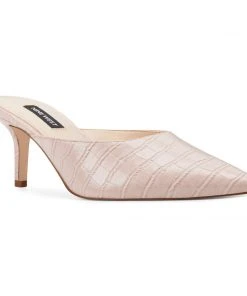 Nine West Ali Pointy Toe Mules Heels