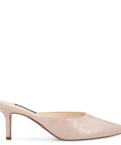 Nine West Ali Pointy Toe Mules Heels