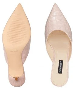 Nine West Ali Pointy Toe Mules Heels